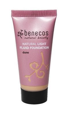 Benecos Natural Light Fluid Foundation dune, 30 ml