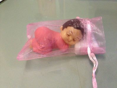 Gastgeschenk Organzasäckchen Feste Tischdeko Hochzeit Mädchen Baby ohne Kissen