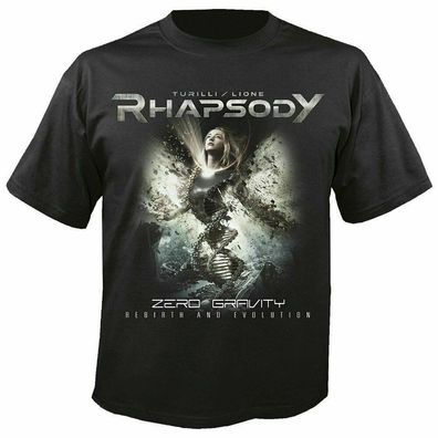 Turilli / Lione Rhapsody - Zero gravity T-Shirt Neu-New