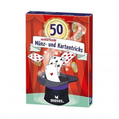 50 verblüffende Münz- und Kartentricks - deutsch
