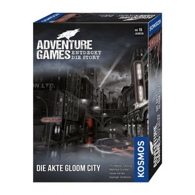 Adventure Games - Die Akte Gloom City - deutsch