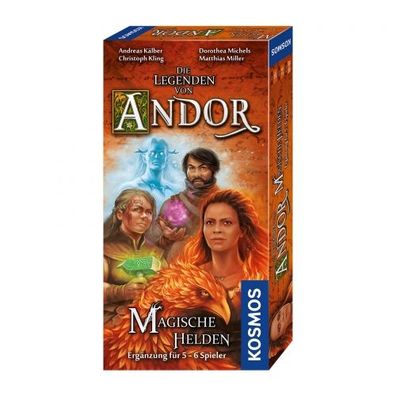 Andor - Magische Helden - Ergänzung 5-6 Spieler (Erweiterung) - deutsch