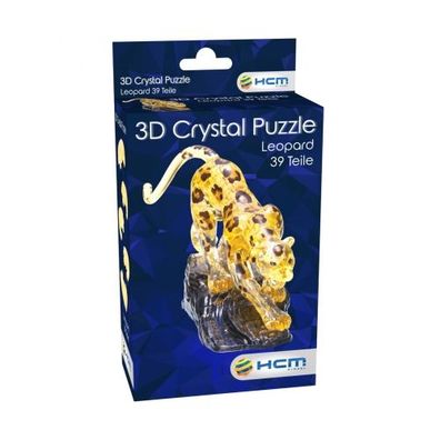Crystal Puzzle - Leopard (39 Teile) - deutsch