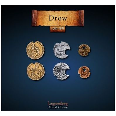 Drow Coin Set (24 Stück) - englisch