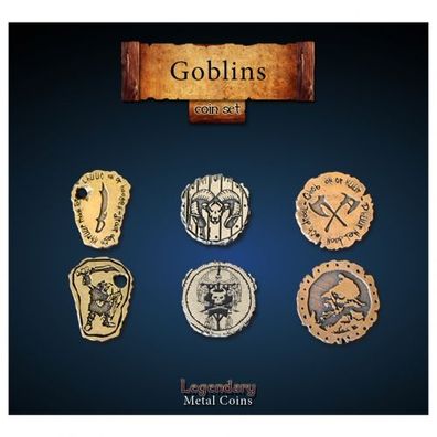 Goblin Coin Set (24 Stück) - englisch