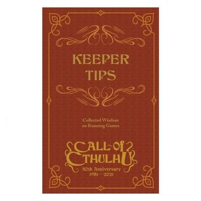 Keeper Tips Book - Collected Wisdom - englisch