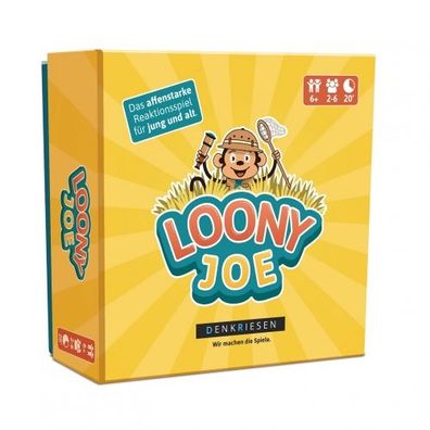 Loony Joe - Das affenstarke Reaktionsspiel für jung und alt - deutsch