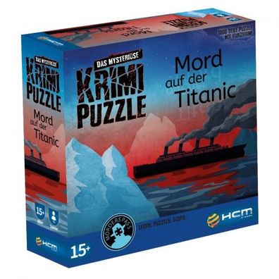 Mord auf der Titanic - Krimi Puzzle - deutsch