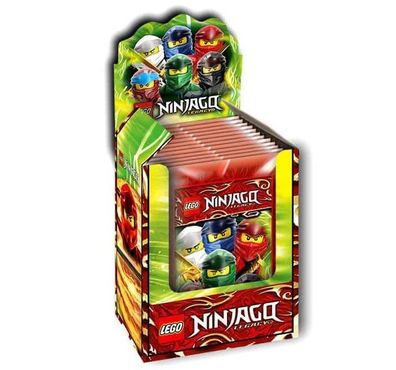 Lego Ninjago Legacy Serie 2 Display mit 50 Tüten = 250 Sammelsticker NEU!