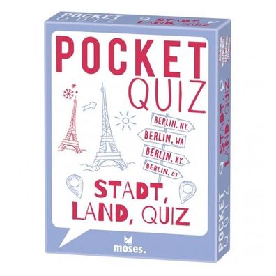 Pocket Quiz - Stadt, Land, Quiz - deutsch