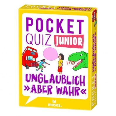 Pocket Quiz junior - Unglaublich, aber wahr - deutsch