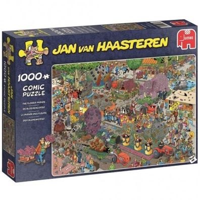 Puzzle - Die Blumen Parade ( van Haasteren) (1000 Teile) - deutsch