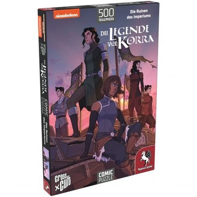 Puzzle - Die Legende von Korra (Die Ruinen des Imperiums), 500 Teile - deutsch