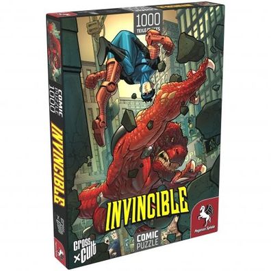 Puzzle - Invincible (Invincible vs. Dinosaurus), 1.000 Teile - deutsch