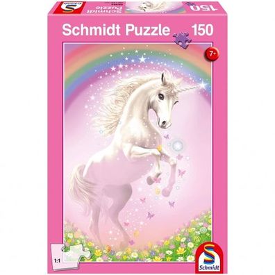 Puzzle - Rosa Einhorn (150 Teile) - deutsch