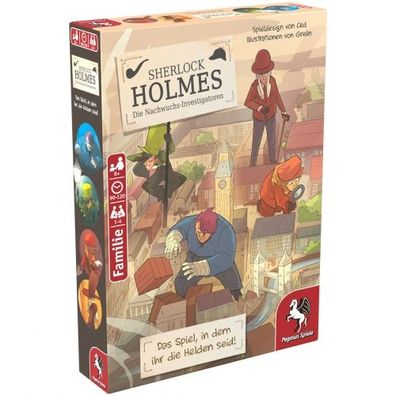 Sherlock Holmes - Die Nachwuchs-Investigatoren (Krimi-Comic-Spiel) - deutsch