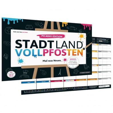 STADT LAND Vollpfosten - Picasso Edition (DinA3-Format) - deutsch
