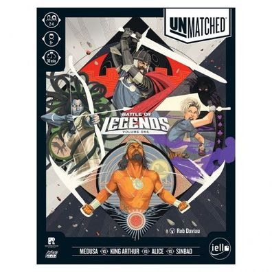 Unmatched - Battle of Legends Vol 1 - englisch