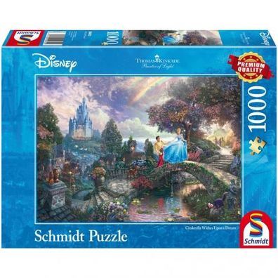 Puzzle - Thomas Kinkade Disney Cinderella (1000 Teile)