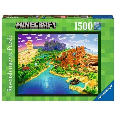 Puzzle - World of Minecraft (1500 Teile) - deutsch