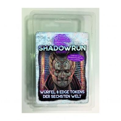 Shadowrun - Würfel & Edge Tokens der Sechsten Welt - deutsch