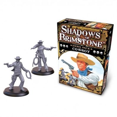 Shadows of Brimstone - Hero Pack - Cowboy (Expansion) - englisch