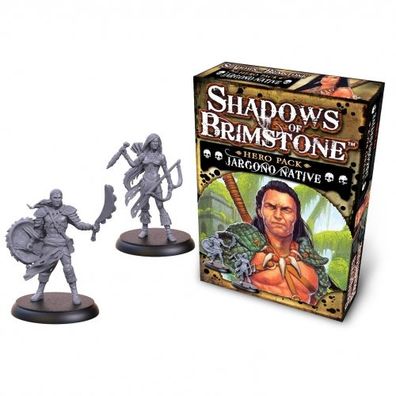 Shadows of Brimstone - Hero Pack - Jargono Native (Expansion) - englisch