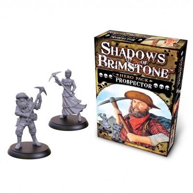 Shadows of Brimstone - Hero Pack - Prospector (Expansion) - englisch