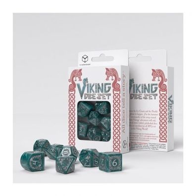 Viking Modern Dice Set - Mjolnir (7) - englisch