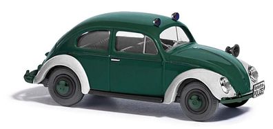 Busch 52962 VW Käfer mit Ovalfenster, Polizei - 1:87 - Standmodell