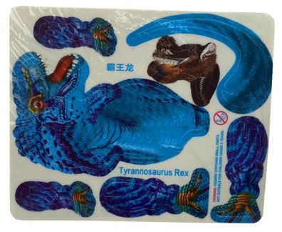 Aufkleber Dinosaurier Junior 5 X 4 Cm Papier