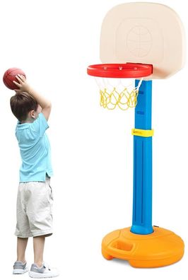 Kinder Basketballständer höhenverstellbar 120-160 cm, Basketballkorb mit Ständer