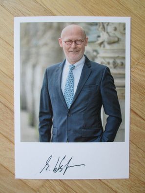 Hamburg Senator Michael Westhagemann - handsigniertes Autogramm!!!