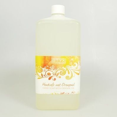 Styx Flüssige Handseife mit Orangenöl Nachfüllflasche, 1000 ml