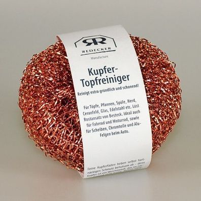 Kupfer-Topfreiniger, 2er-Pack