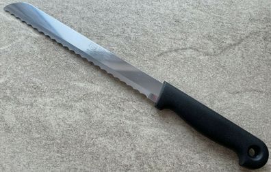 Brotmesser Solingen Messer 31,5cm gewellt Edelstahl Wellenschliff Küchenmesser