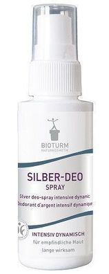 Bioturm Silber-Deo Spray intensiv dynamisch Nr. 87, 50 ml