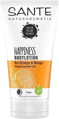 Sante Happiness Bodylotion Bio-Orange & Mango, 150 ml