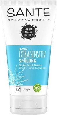 Sante Family Extra sensitiv Spülung, Bio-Aloe Vera & Bisabolol, 150 ml