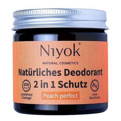 Niyok Deocreme 2in1 Peach Perfect, 40 ml