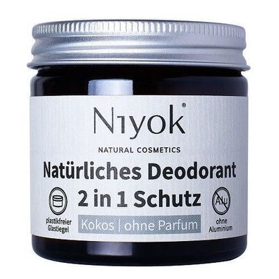 Niyok Deodorant 2in1 Kokos, 40 ml