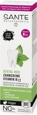 Sante Dental med Zahncreme Vitamin B12 mit Fluroid, 75 ml