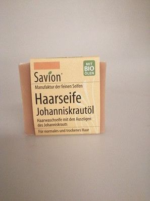 Savion Haarwaschseife Johanniskraut 85 g