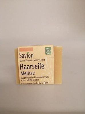 Savion Haarwaschseife Melisse 85 g