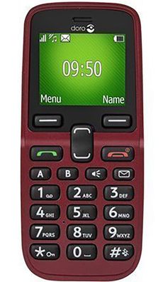 Doro 5031 GSM Mobiltelefon Rot Neuware ohne Vertrag, sofort lieferbar DE Händler