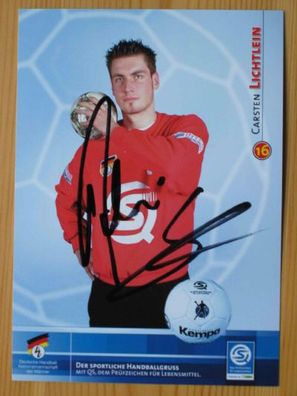 DHB-Handball - Carsten Lichtlein - handsign. Autogramm!