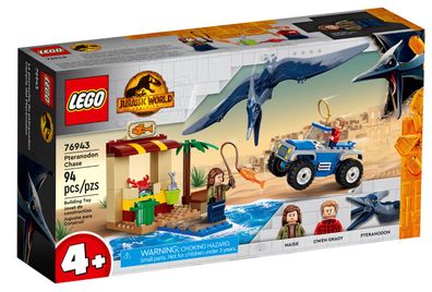 LEGO 76943 Jurassic World Pteranodon Jagd Spielset Konstruktion Bausteine