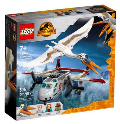 LEGO 76947 Jurassic World Quetzalcoatlus Flugzeug Überfall Konstruktion Baustein