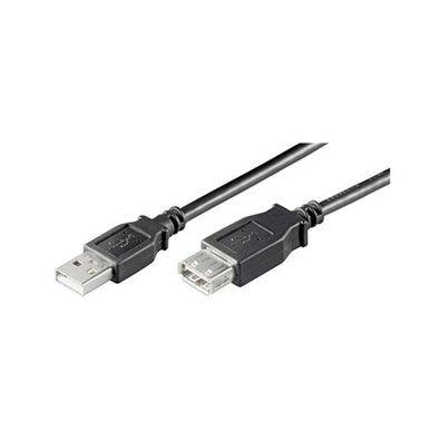 Wentronic USB-Kabel 5m USB-A Steck Buchs 68905