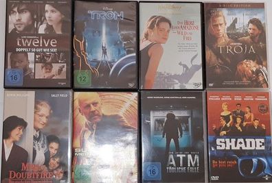 20 DVD / Filme gebraucht - Sammlungsauflösung gemischt von FSK 0 bis FSK 16